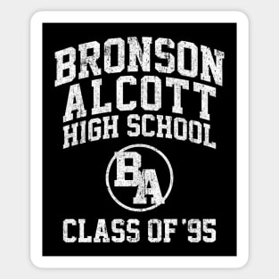 Bronson Alcott High Class of 95 - Clueless Sticker